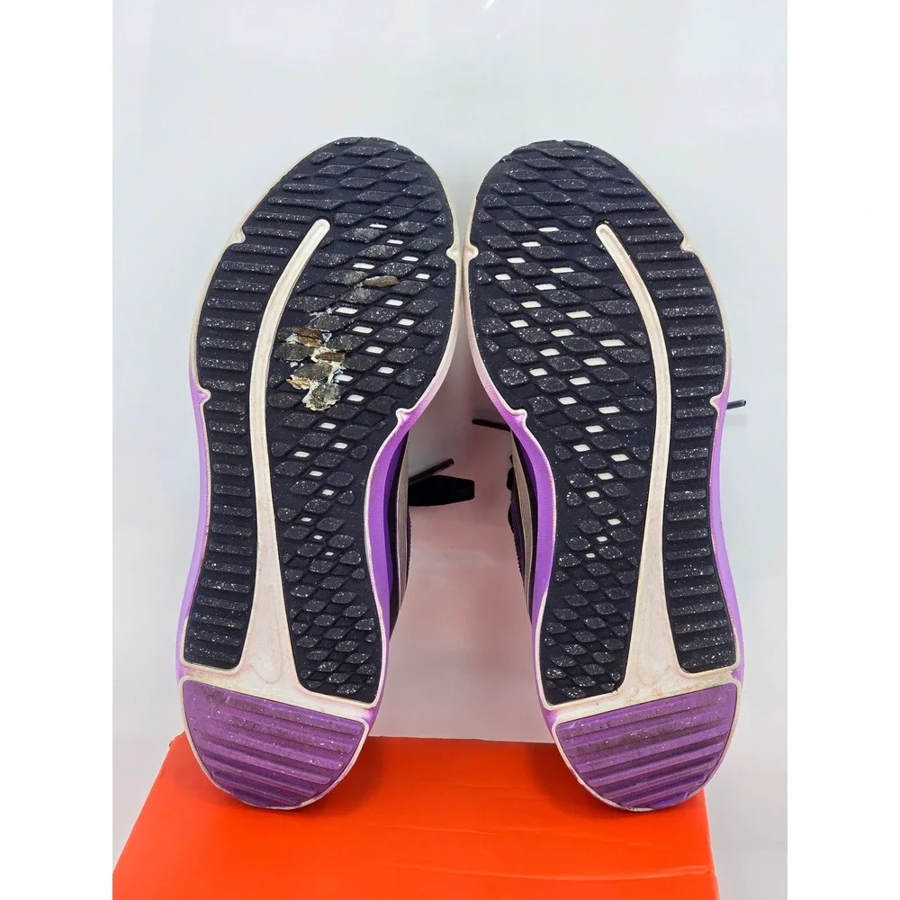 Nike Cosmic Runner Swoosh Kids 4Y Blue Purple IQ9861-402 - Good